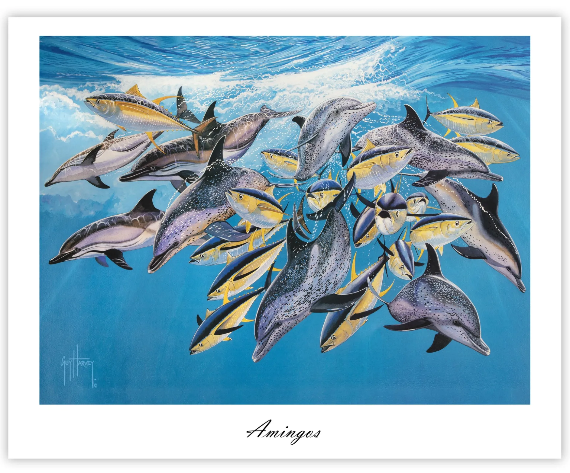"Amigos" Limited Edition Lithograph