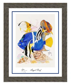 "Angel Reef - King Angel" Limited Edition Lithograph