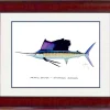 "Atlantic Sailfish" Grande Mini Print