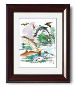 "Back Country Slam" Mini Print