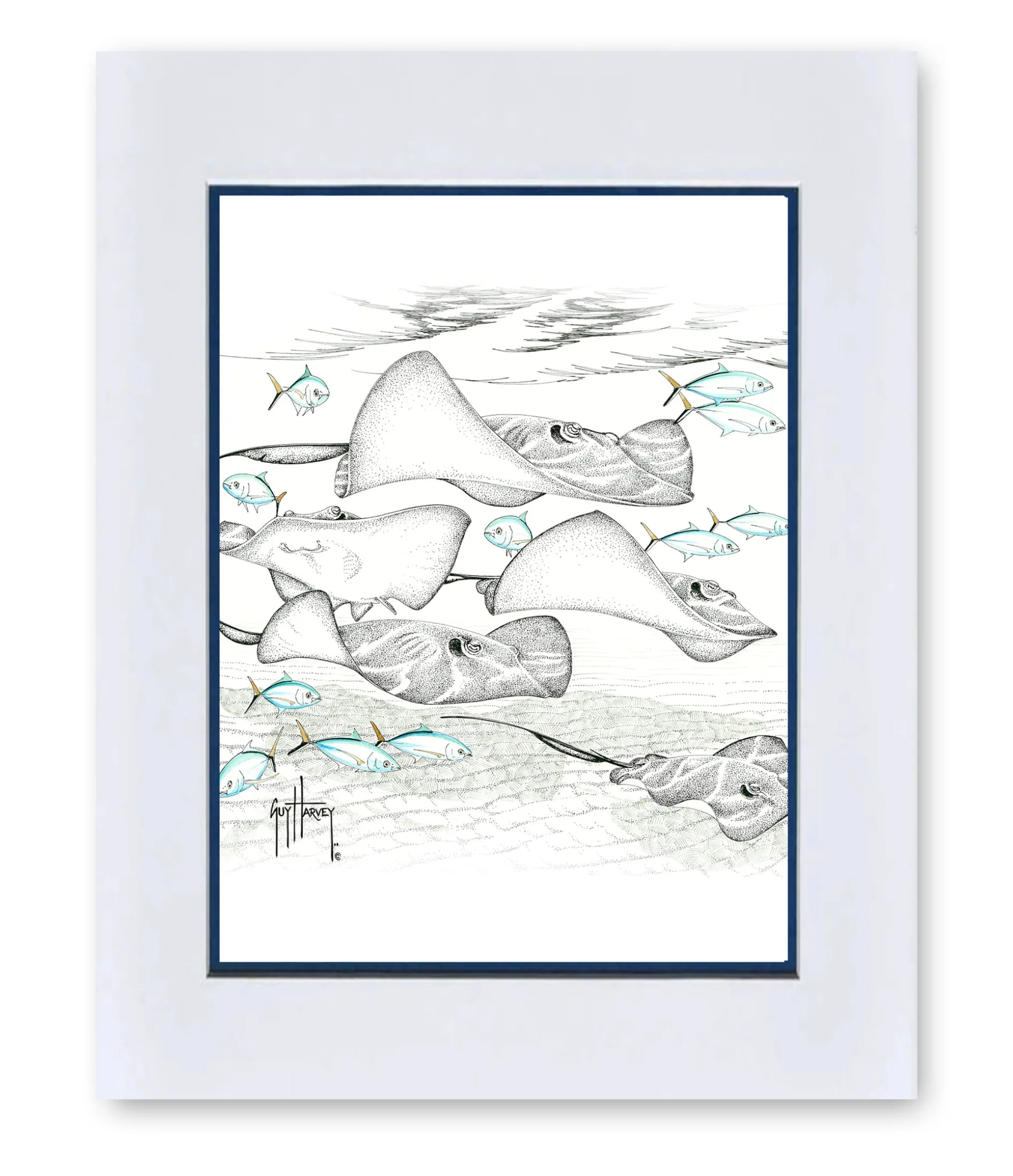 "Bar Flyers" Mini Print