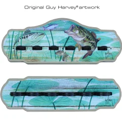 Bass 6 Rod Wall Rack