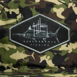 Billfish Patch Green Camo Print Performance Bonnie