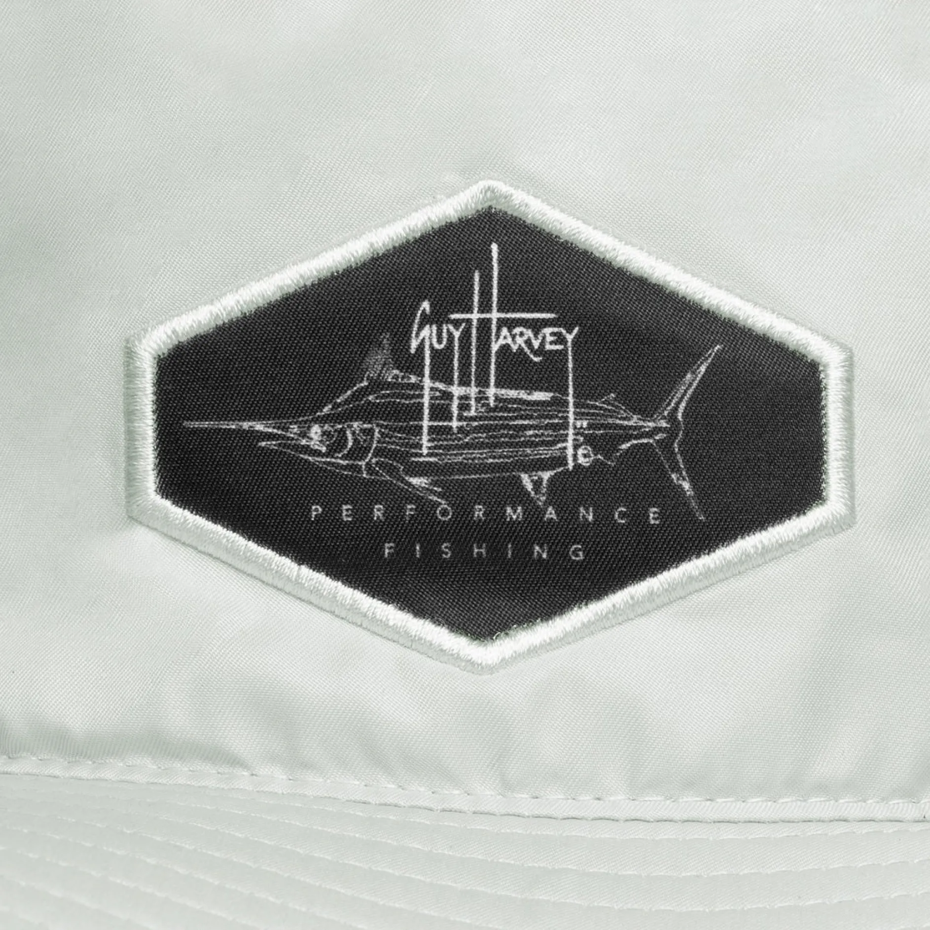 Billfish Patch Light Grey Performance Boonie