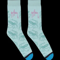 Blue Octopus Socks