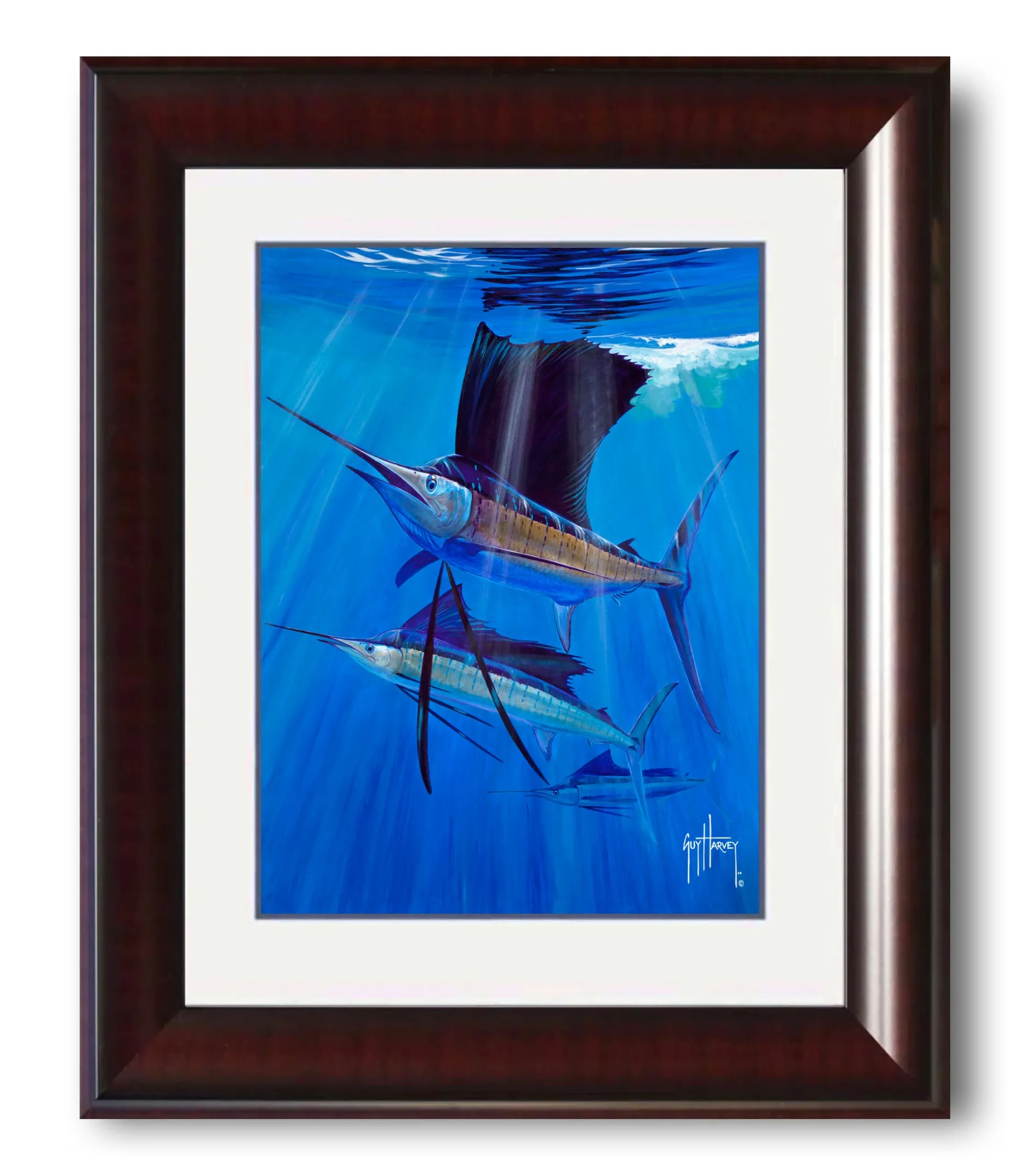"Bluewater Hunters" Mini Print