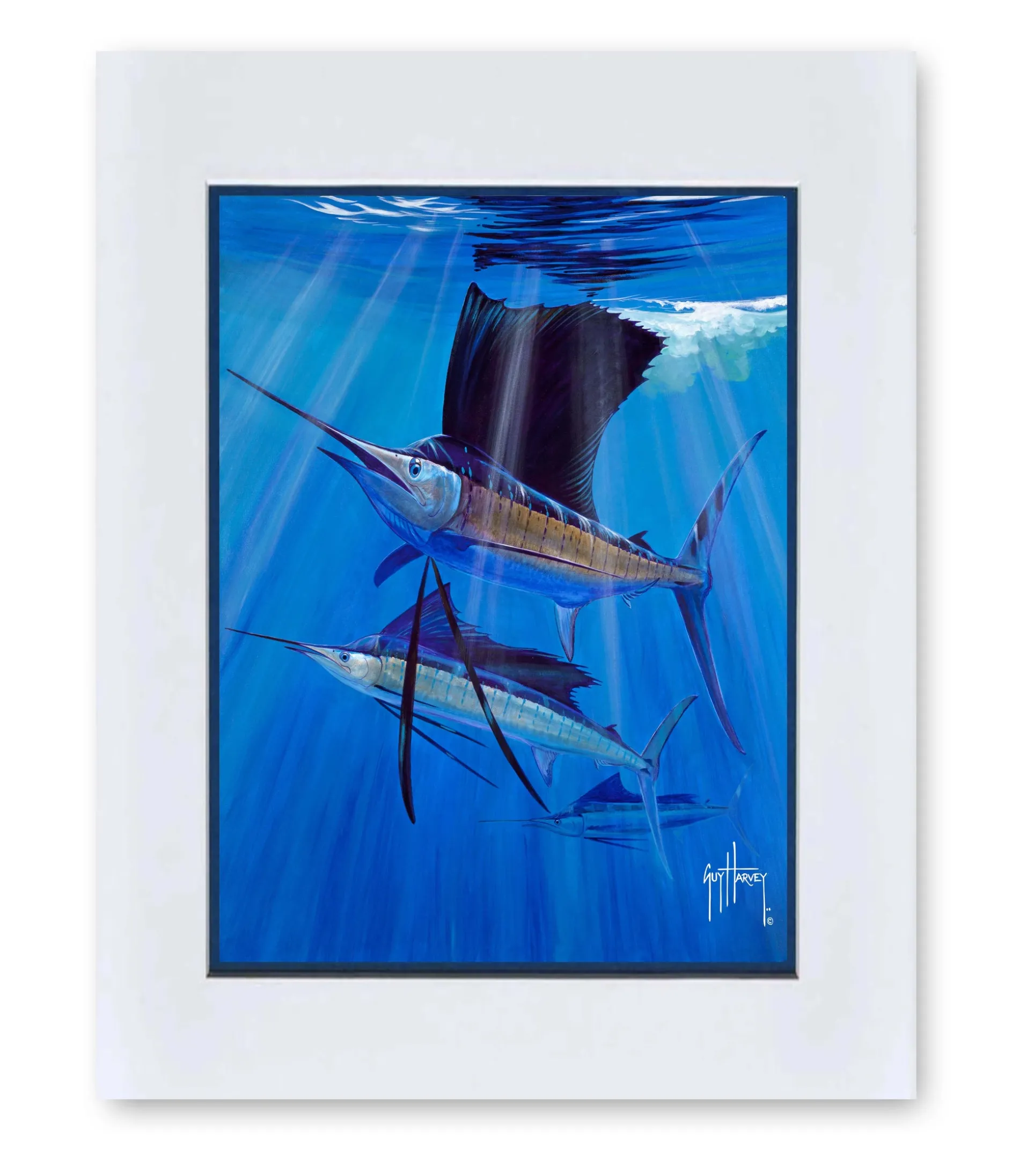 "Bluewater Hunters" Mini Print