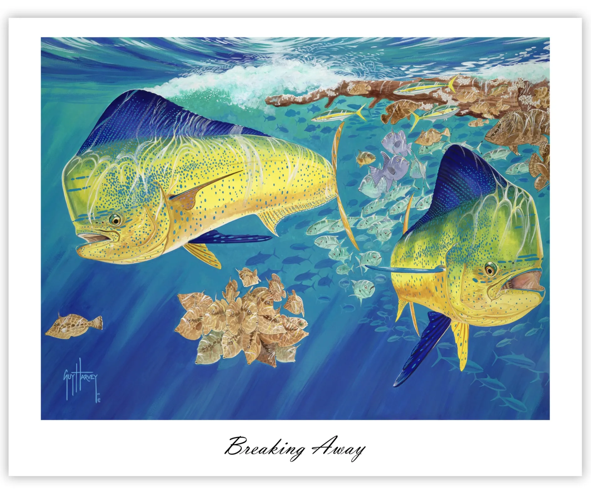 "Breaking Away" Limited Edition Lithograph