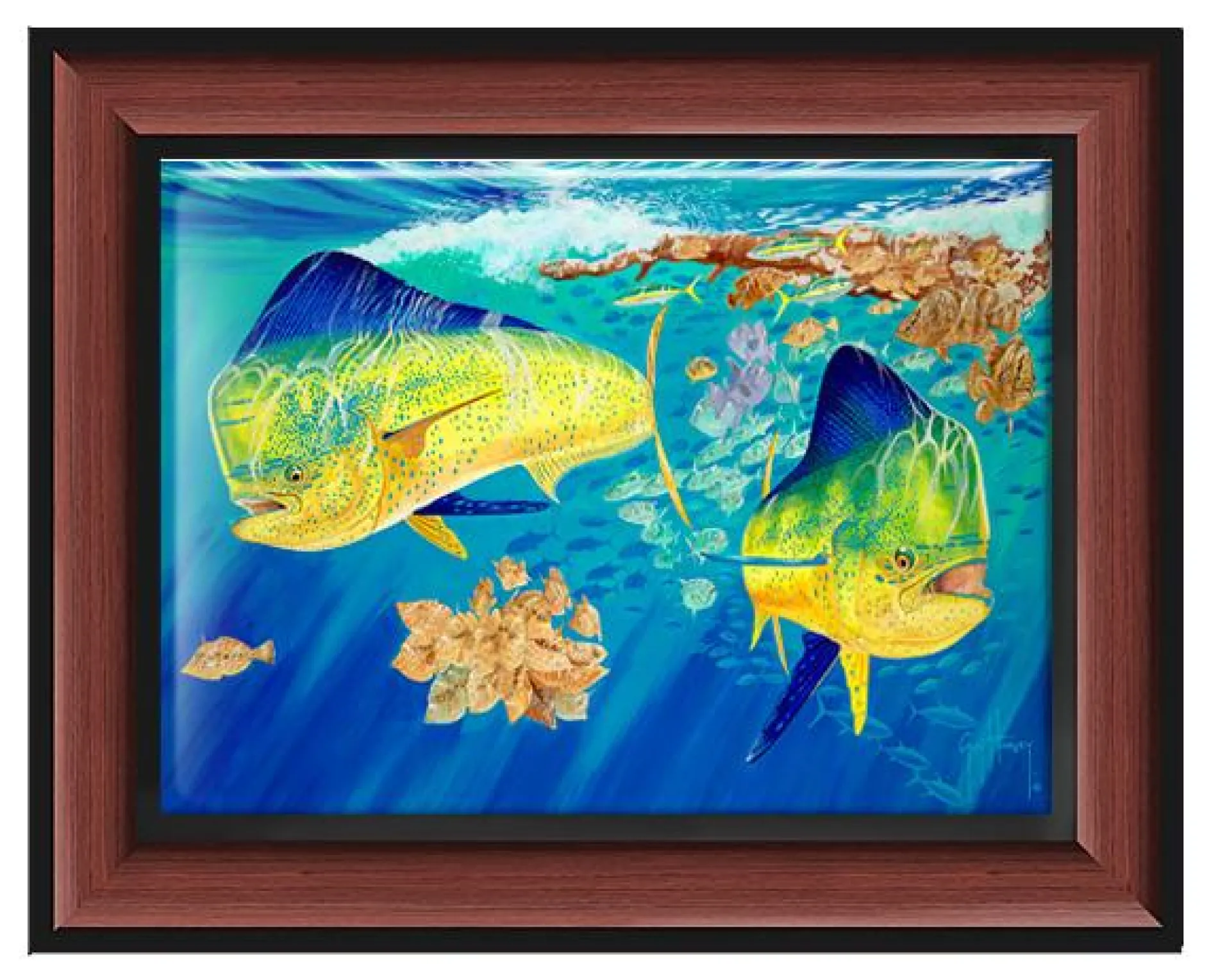 "Breaking Away" Tile Art