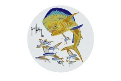 Bull Dolphin Medallion Mosaic - Small