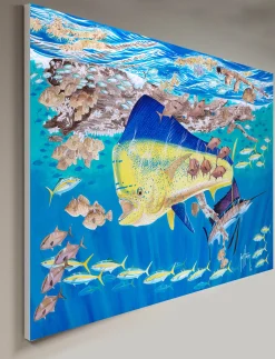 "Bull Market" Aluminum Art