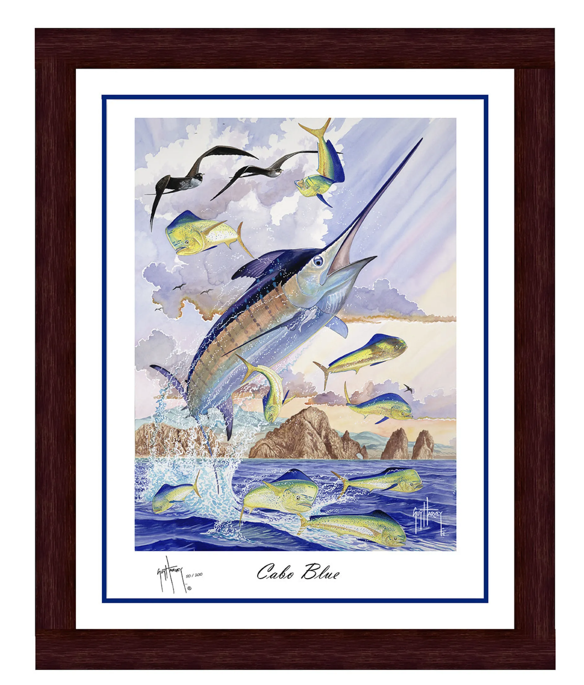 "Cabo Blue" Limited Edition Lithograph