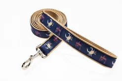 Crab on Navy Dog Leash