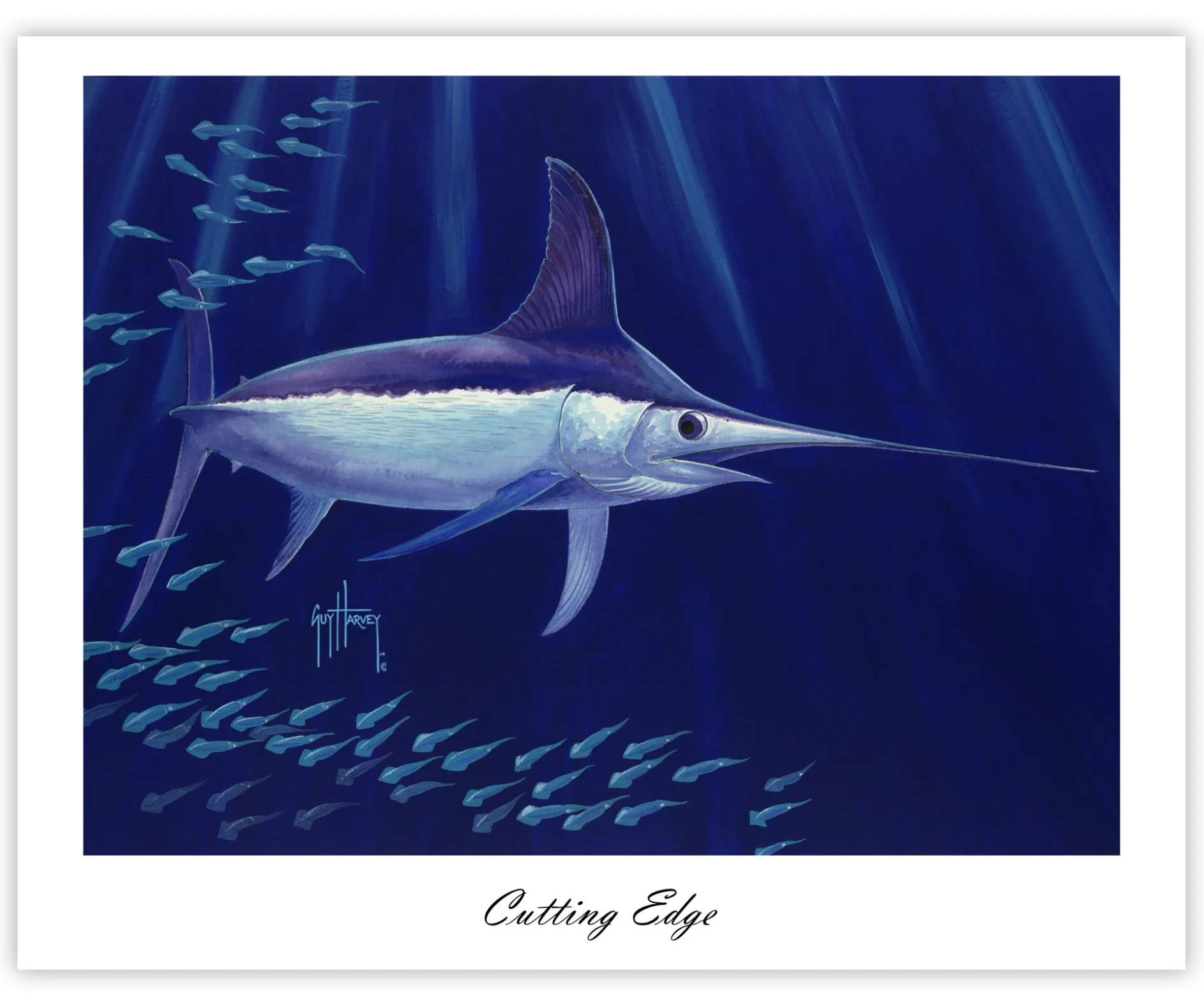 "Cutting Edge" Limited Edition Lithograph