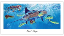 "Depth Charge" Limited Edition Lithograph