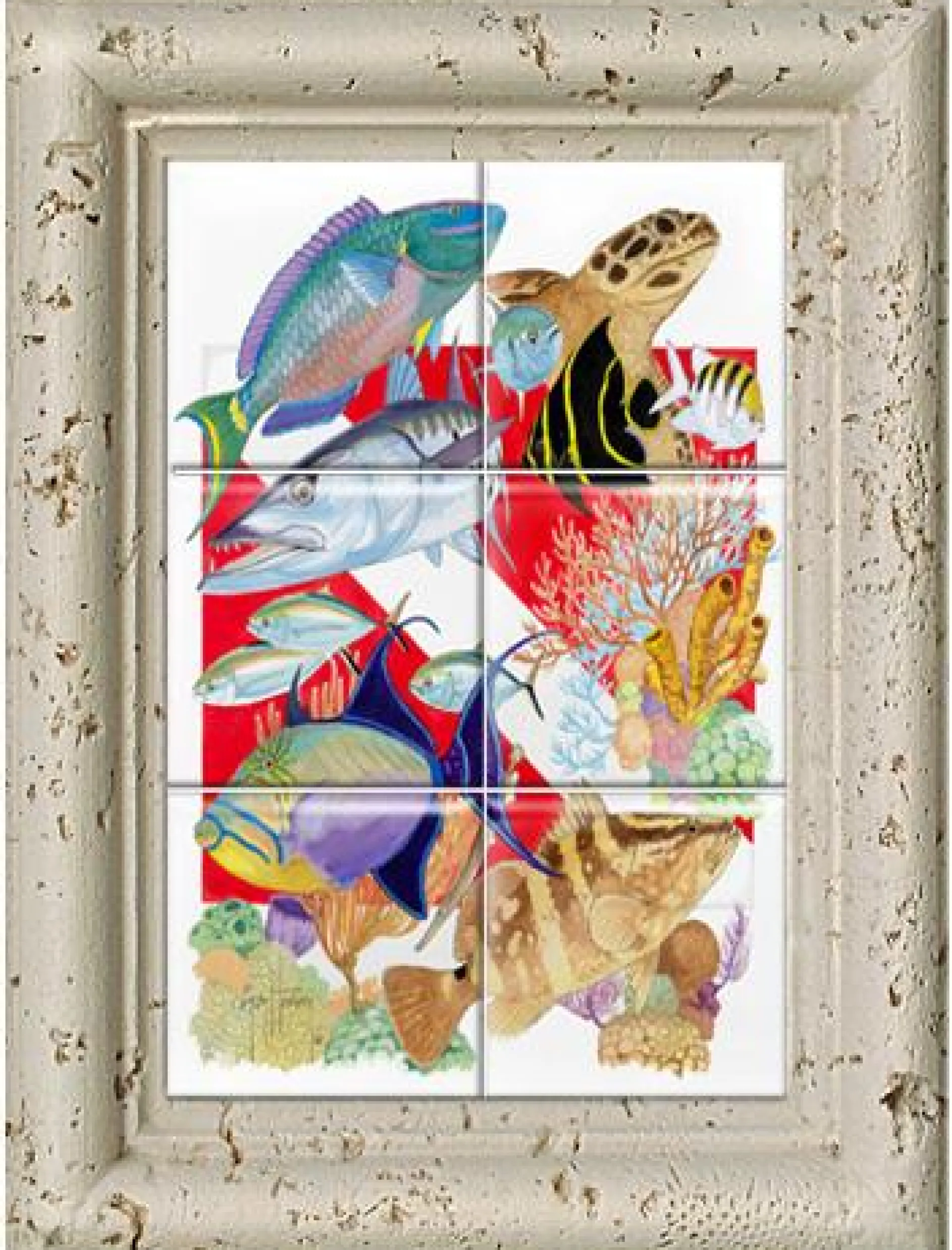 "Divers Delight" Tile Art