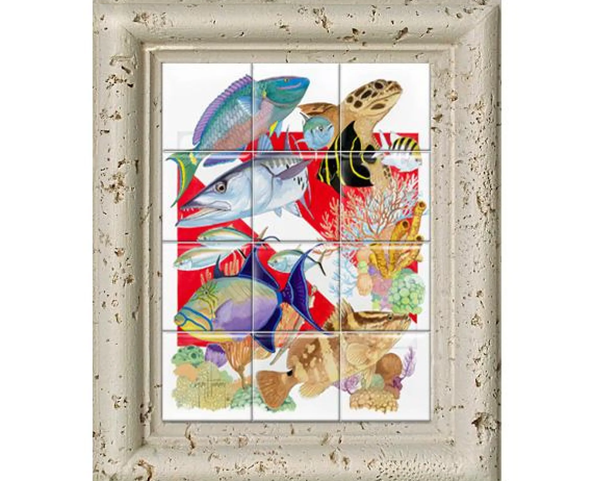 "Divers Delight" Tile Art
