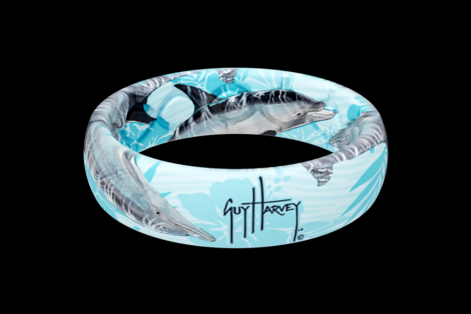 Dolphin Thin Ring by Groove Life