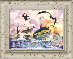 "Early Bite" Tile Art