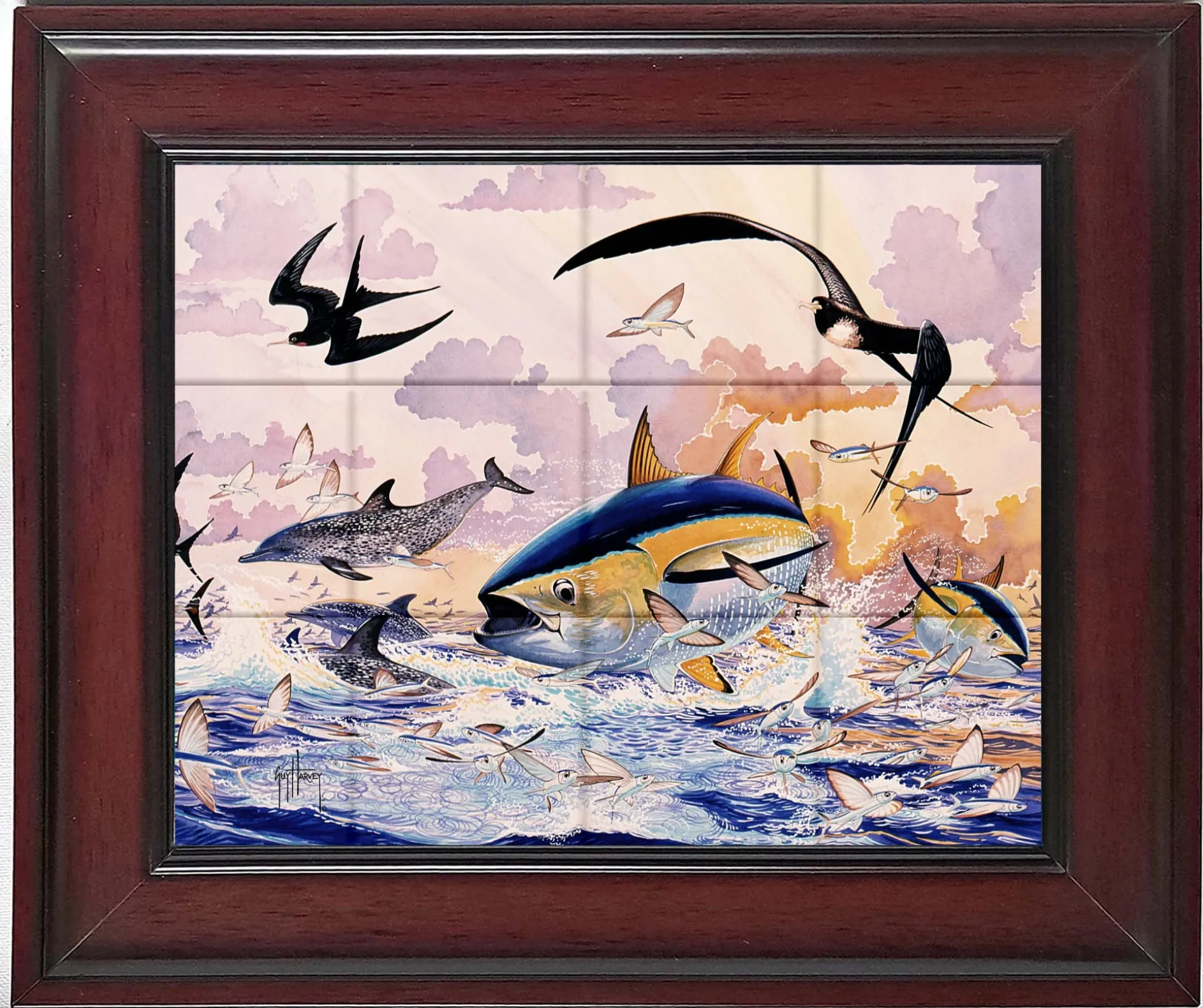 "Early Bite" Tile Art