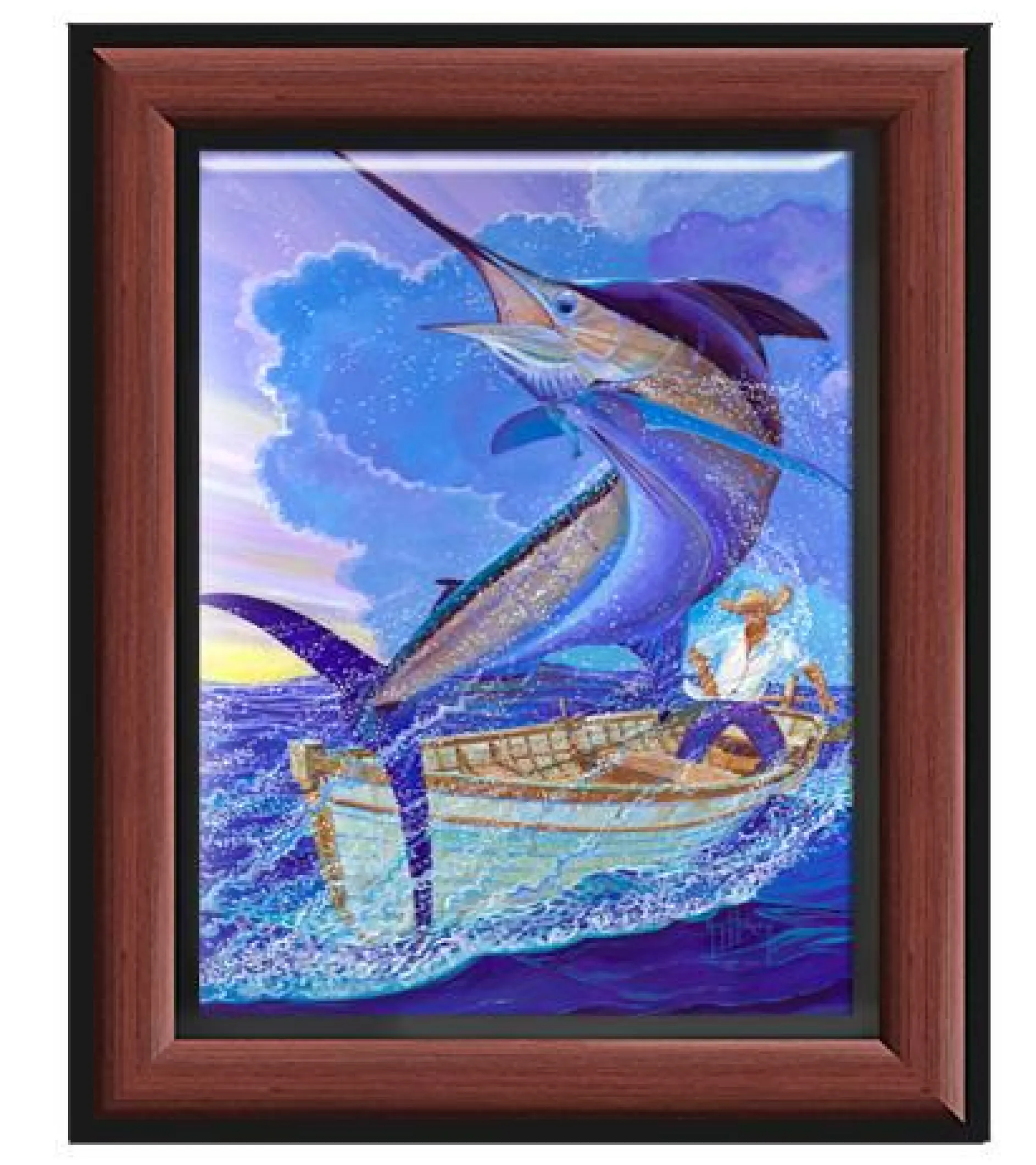 "El Viejo" Tile Art