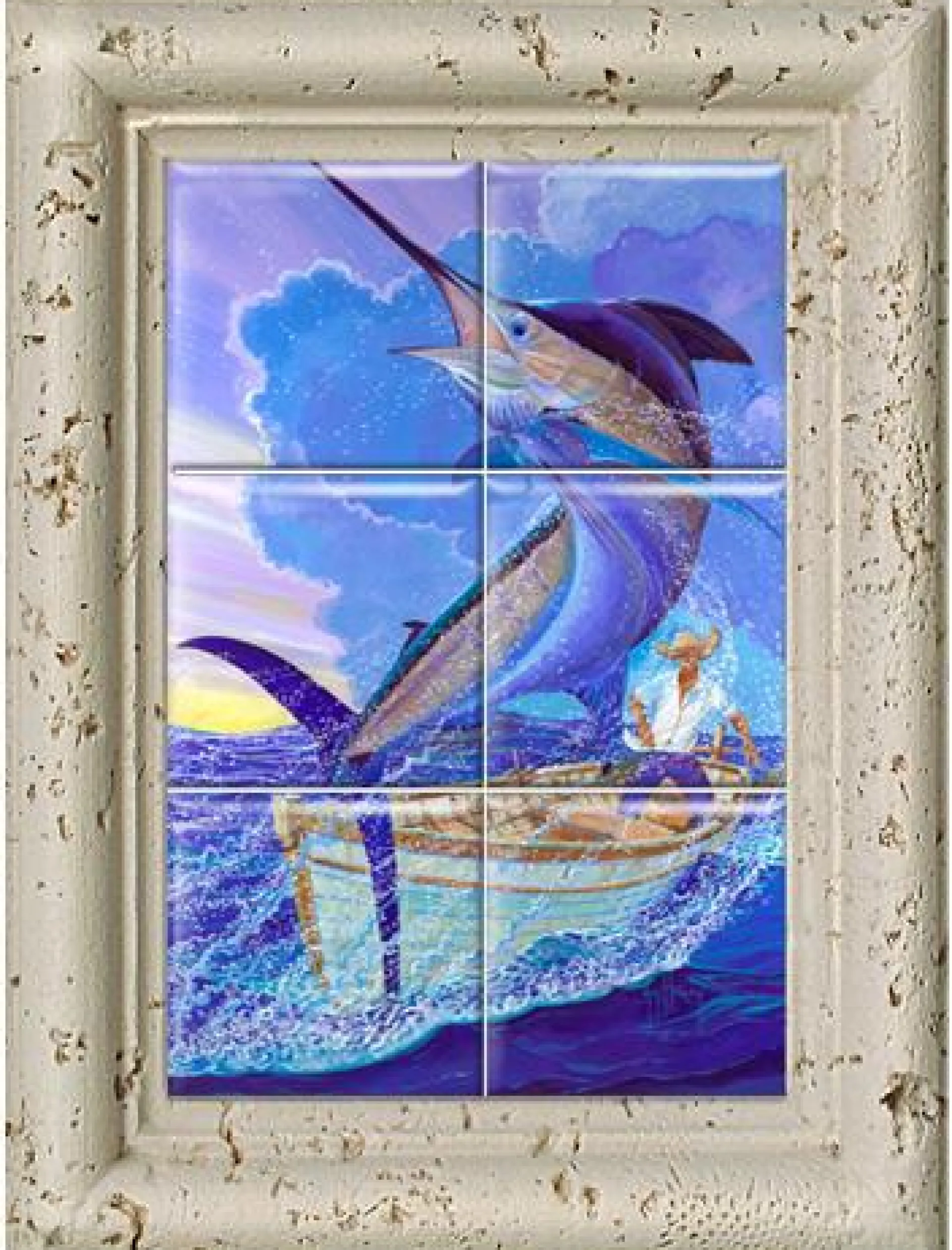 "El Viejo" Tile Art