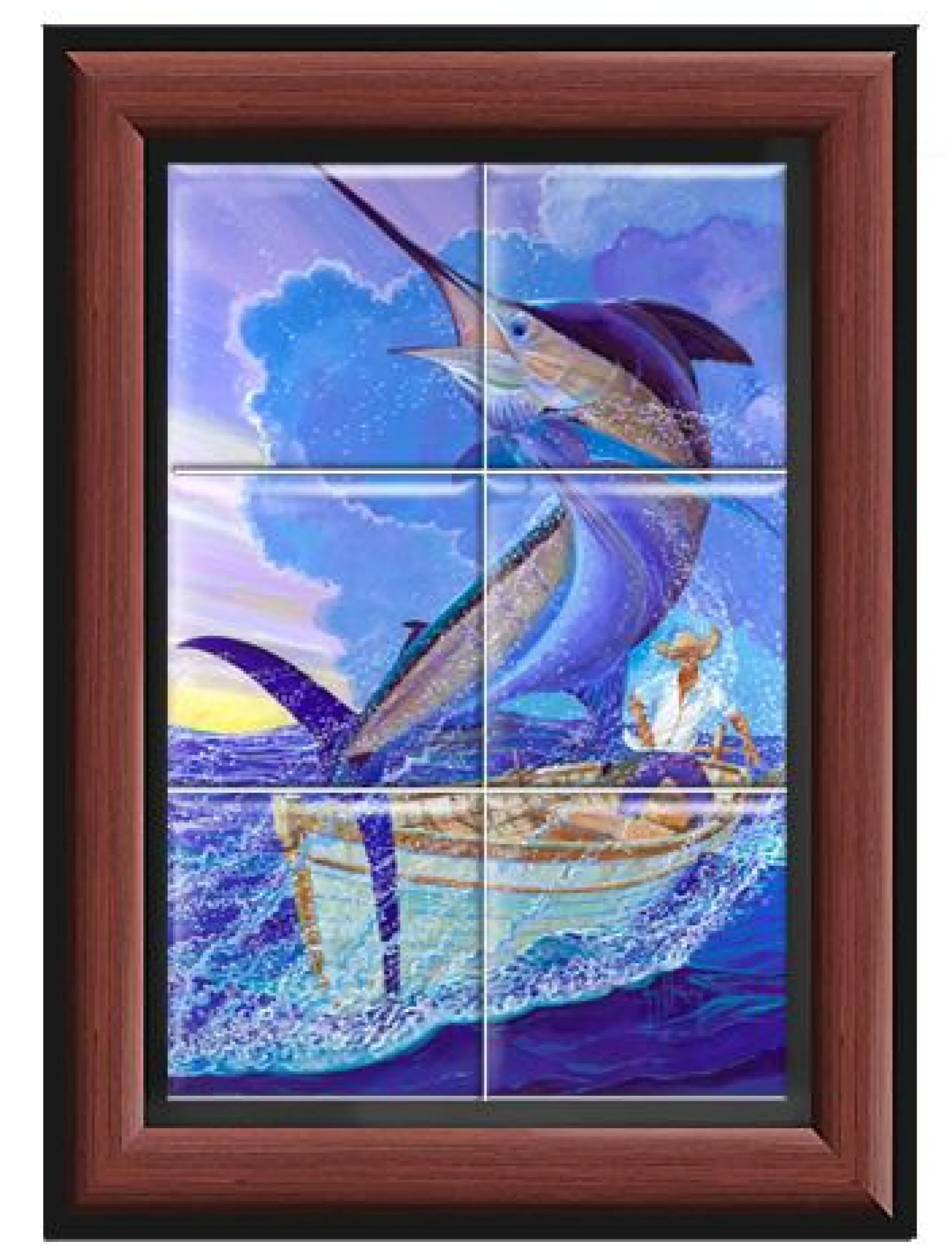 "El Viejo" Tile Art