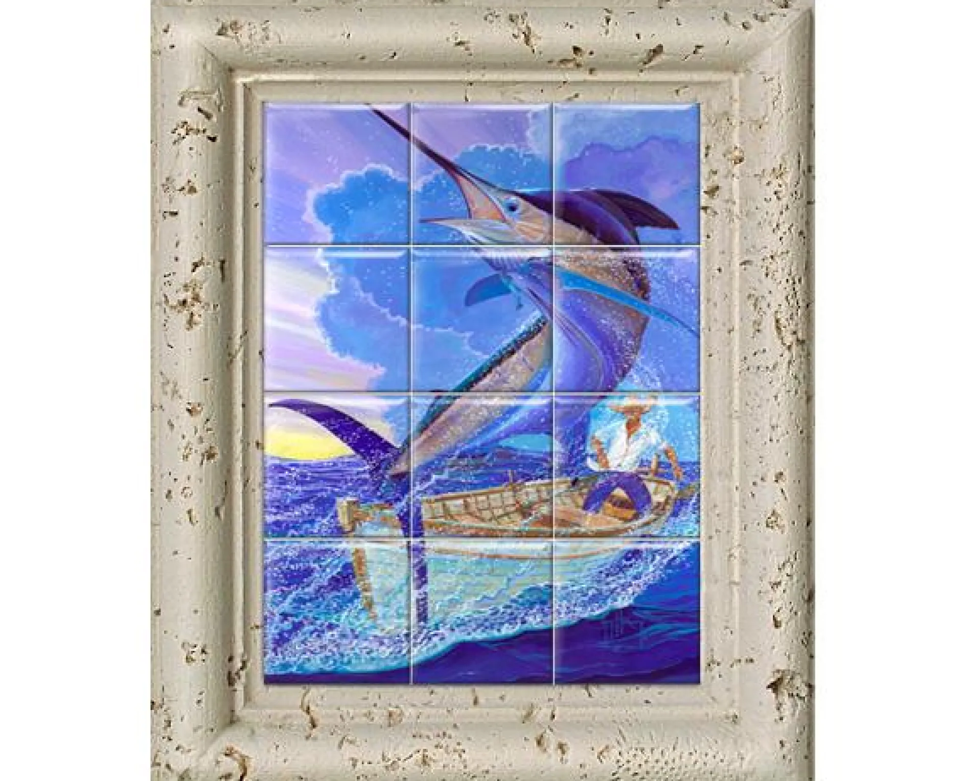 "El Viejo" Tile Art