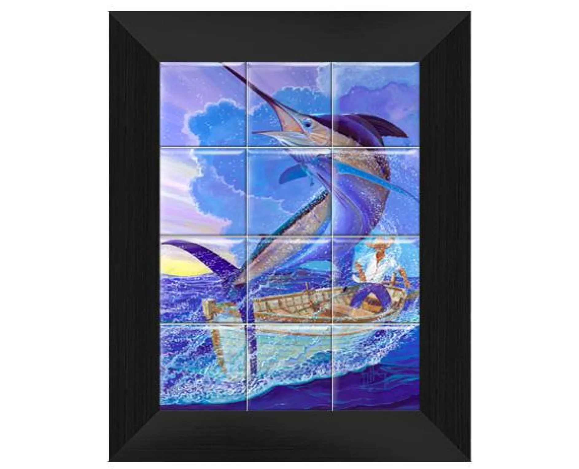 "El Viejo" Tile Art