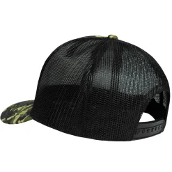 Fishy Green Camo Mesh Trucker Hat