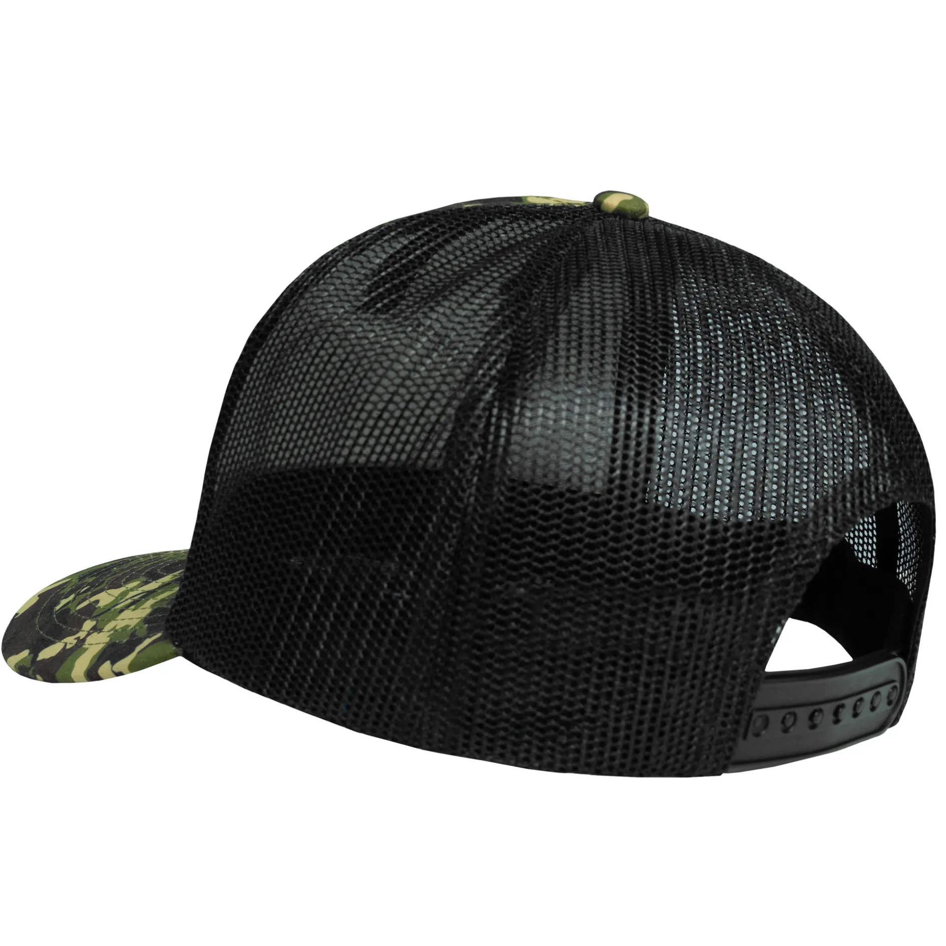 Fishy Green Camo Mesh Trucker Hat