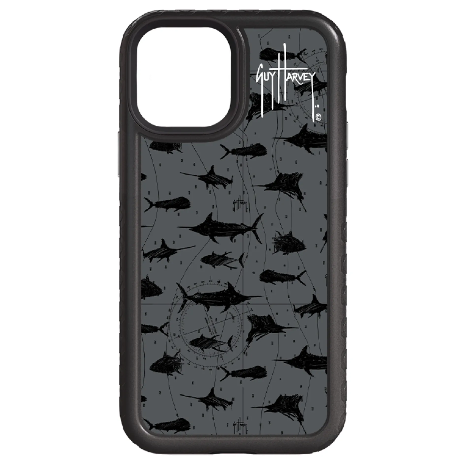 Fortitude Black Scribbler Phone Case