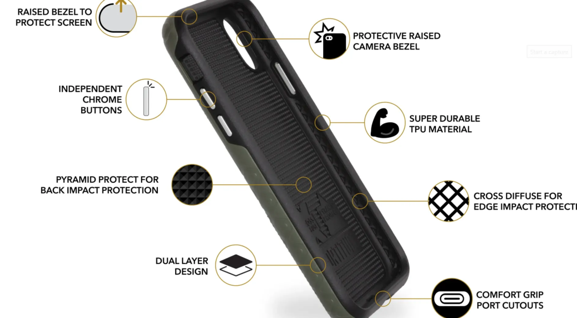 Fortitude Hammer Down Phone Case