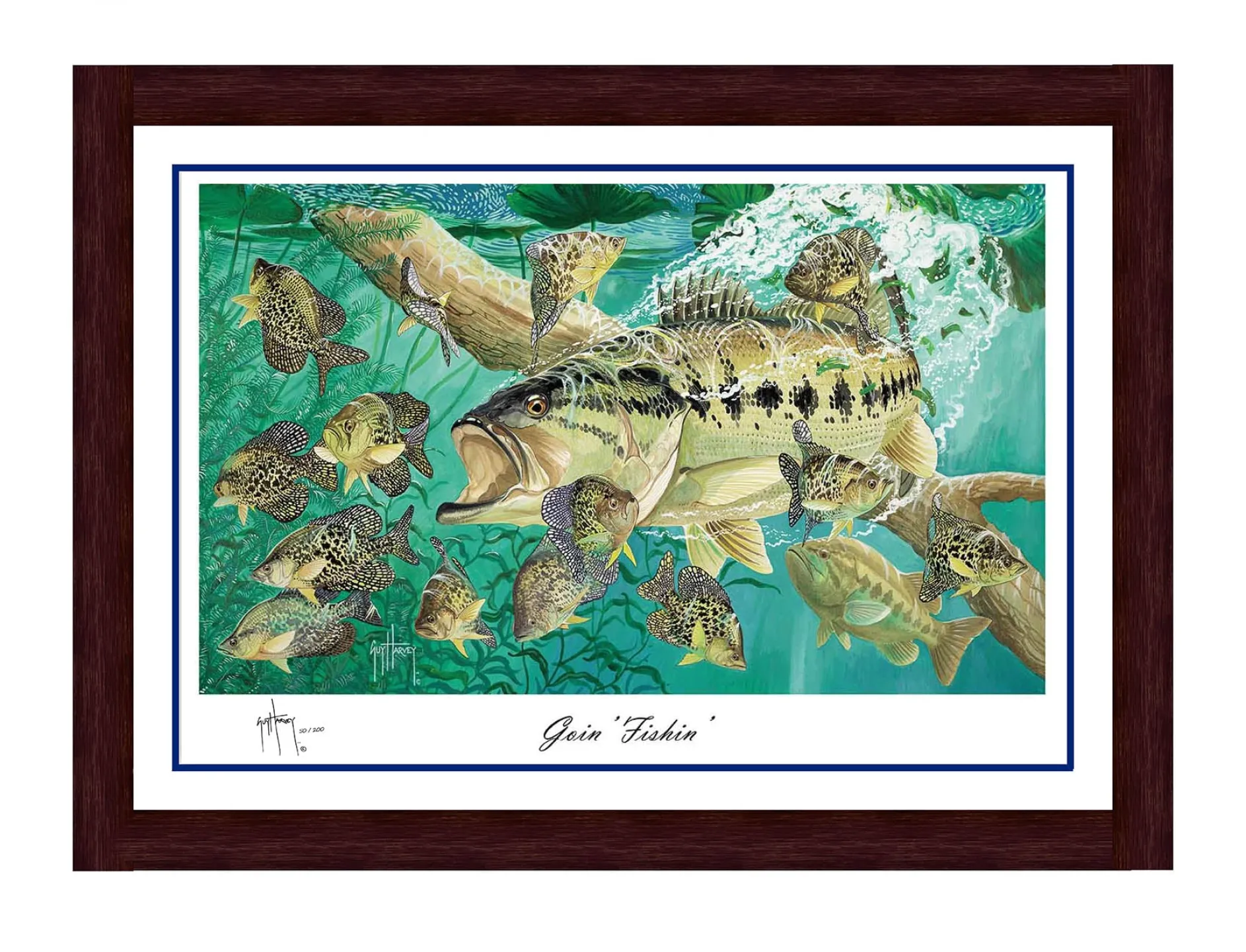 "Goin' Fishin' " Limited Edition Lithograph