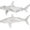 Great Hammerhead and Mako