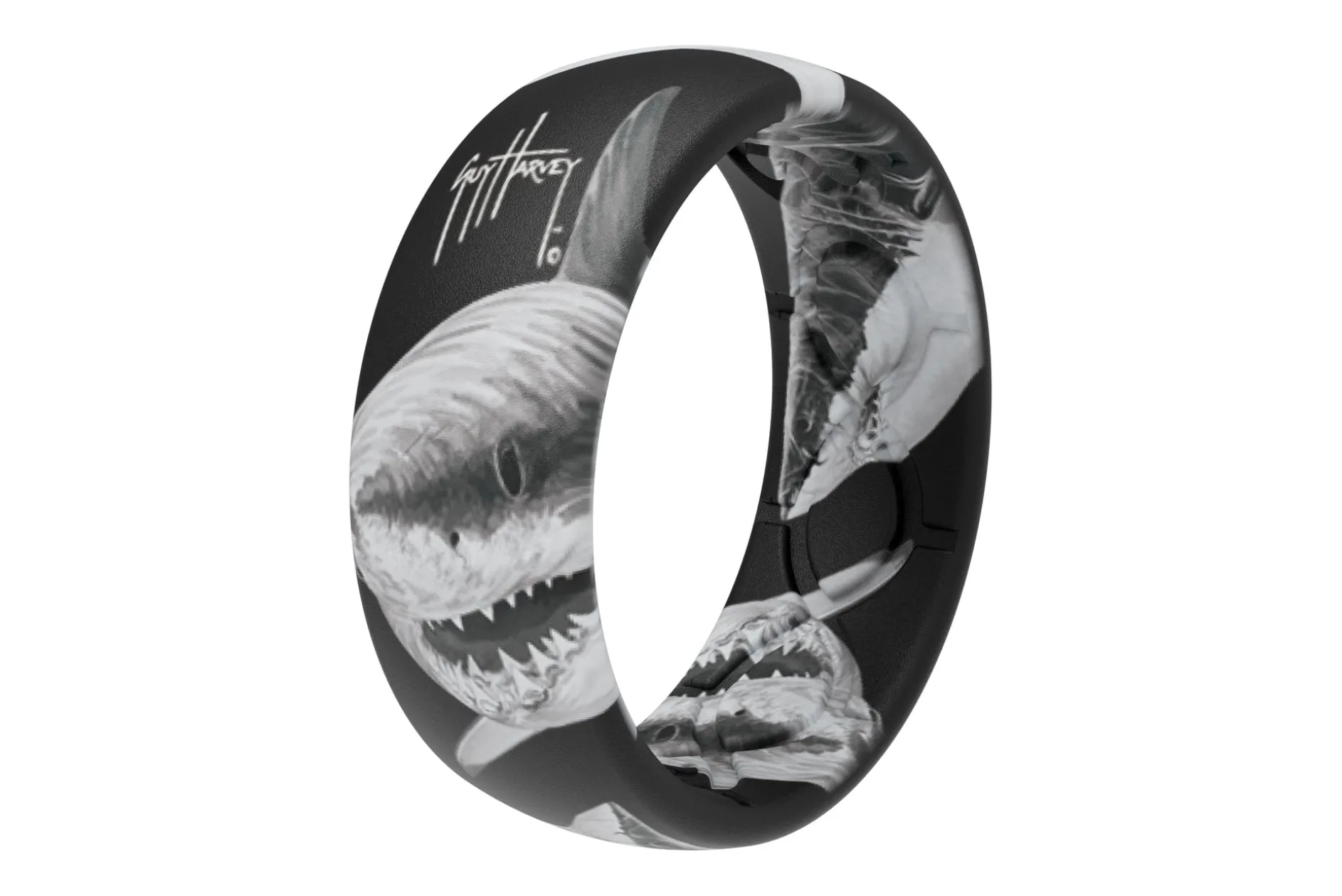 Great White Shark Ring by Groove Life