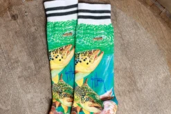 Green Trout Socks
