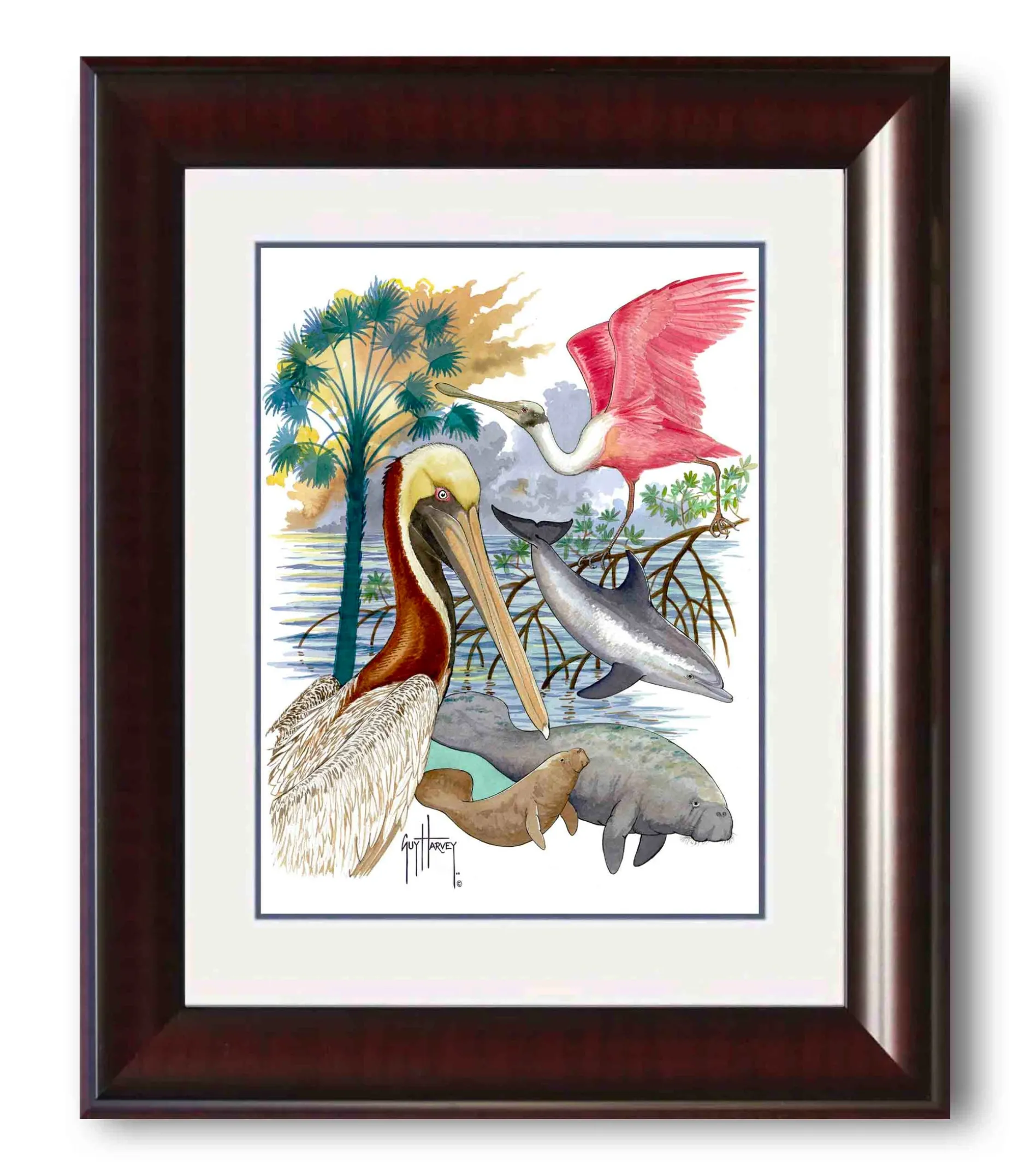 "Gulf Life" Mini Print