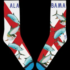 Guy Harvey Alabama Tarpon Socks