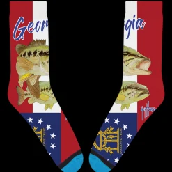 Guy Harvey Georgia Bass Socks