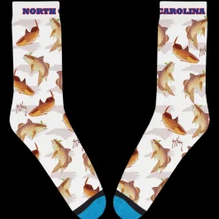 Guy Harvey North Carolina Redfish Socks