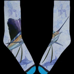 Guy Harvey Sailing Sail Socks