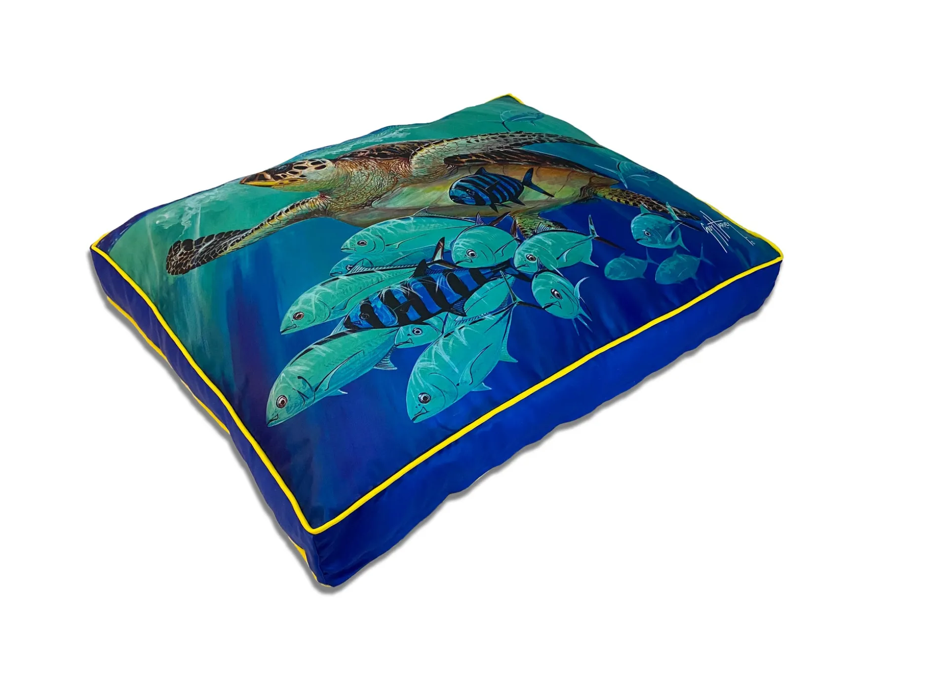 Hawksbill Caravan Guy Harvey Pet Bed