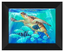 "Hawksbill Caravan" Tile Art