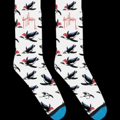 Holiday Penguins Socks