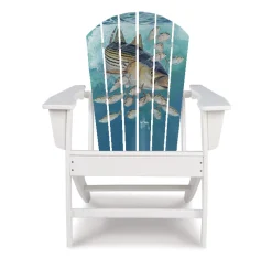 Hungy Striped Bass Adirondack Chair