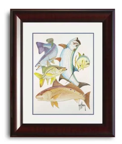 "Inshore Collage II" Grande Mini Print