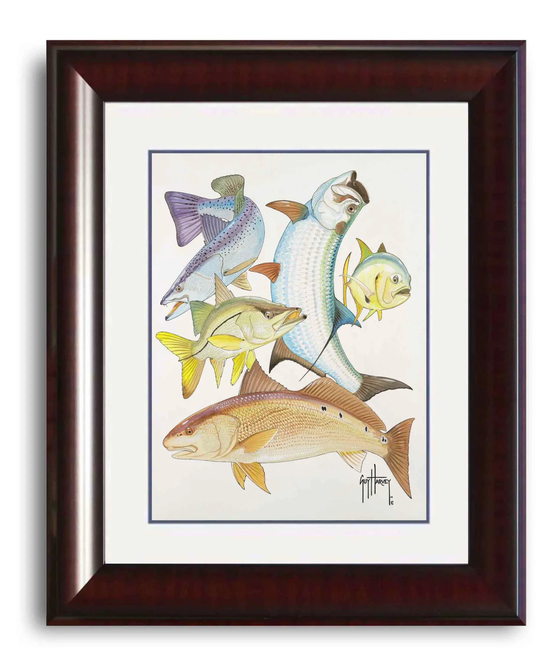 "Inshore Collage II" Grande Mini Print