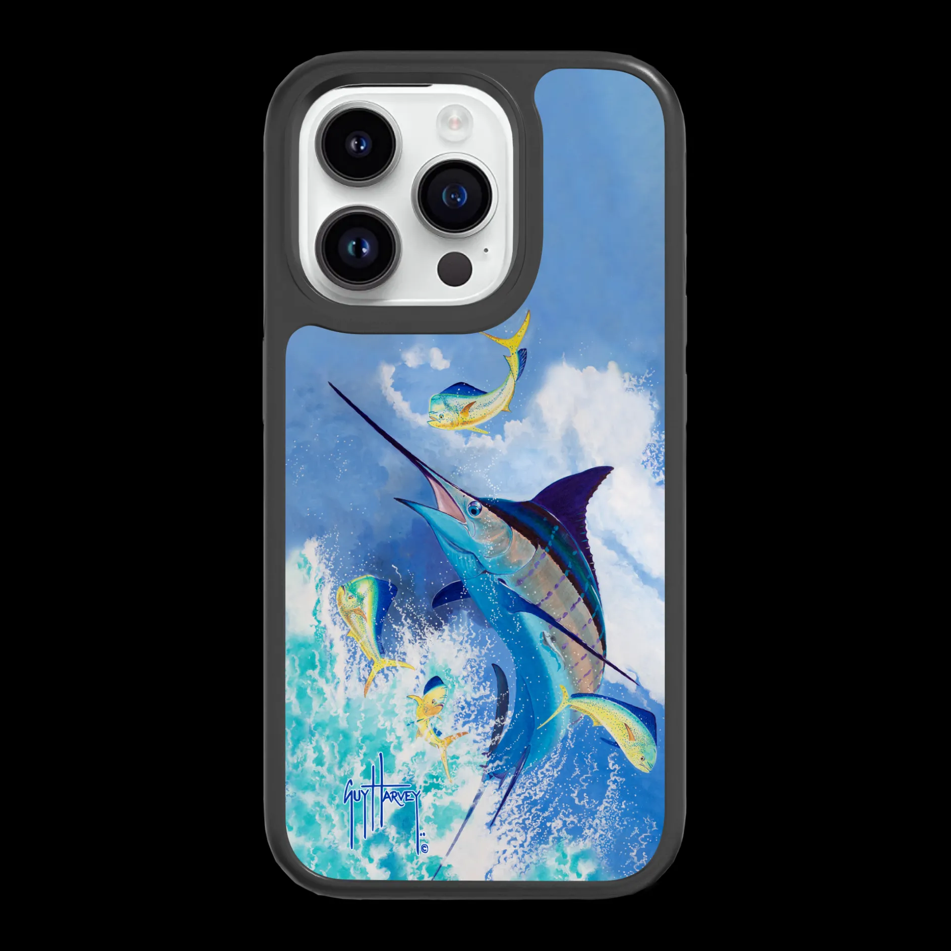iPhone 15 Models - Fortitude Blue Commocean Phone Case
