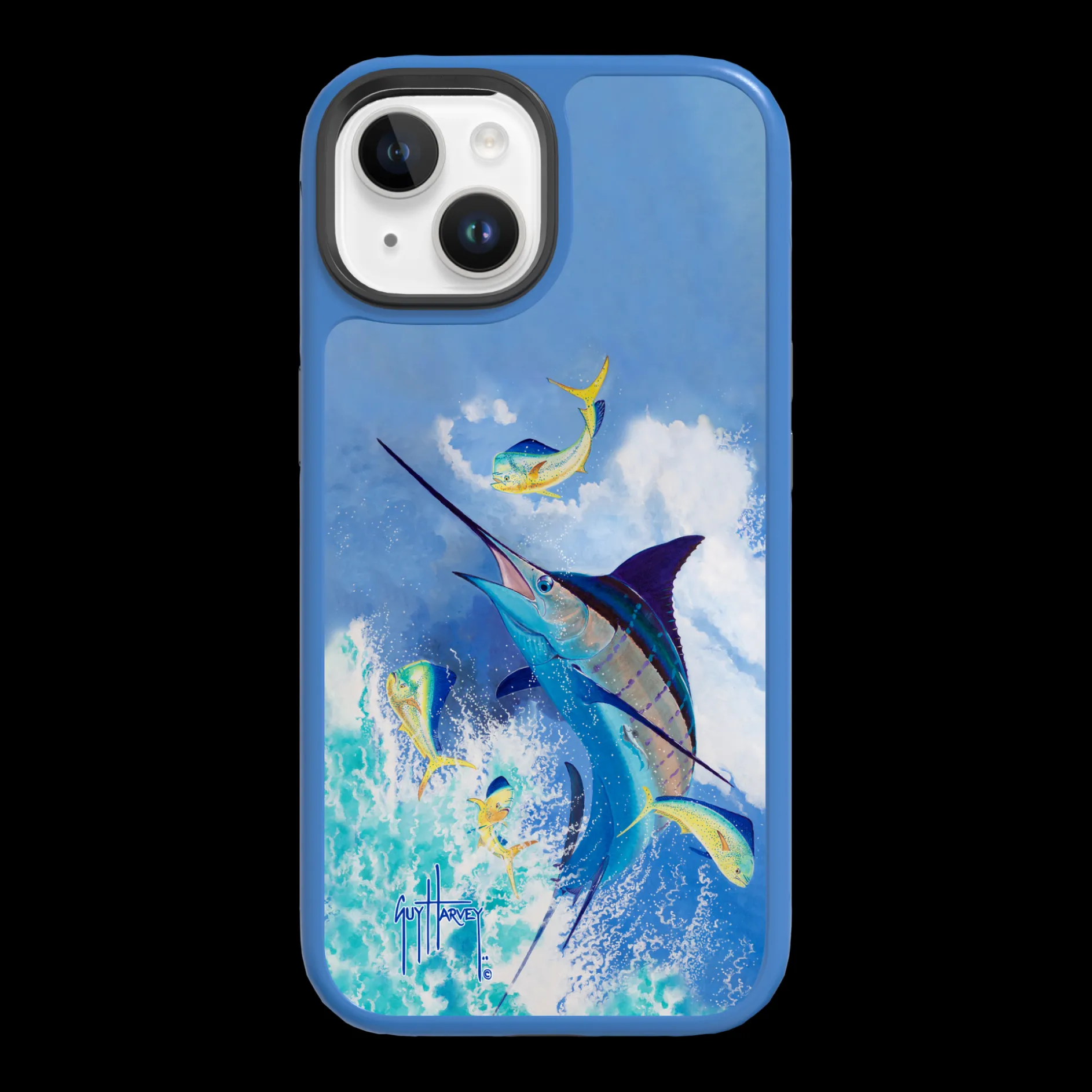 iPhone 15 Models - Fortitude Blue Commocean Phone Case